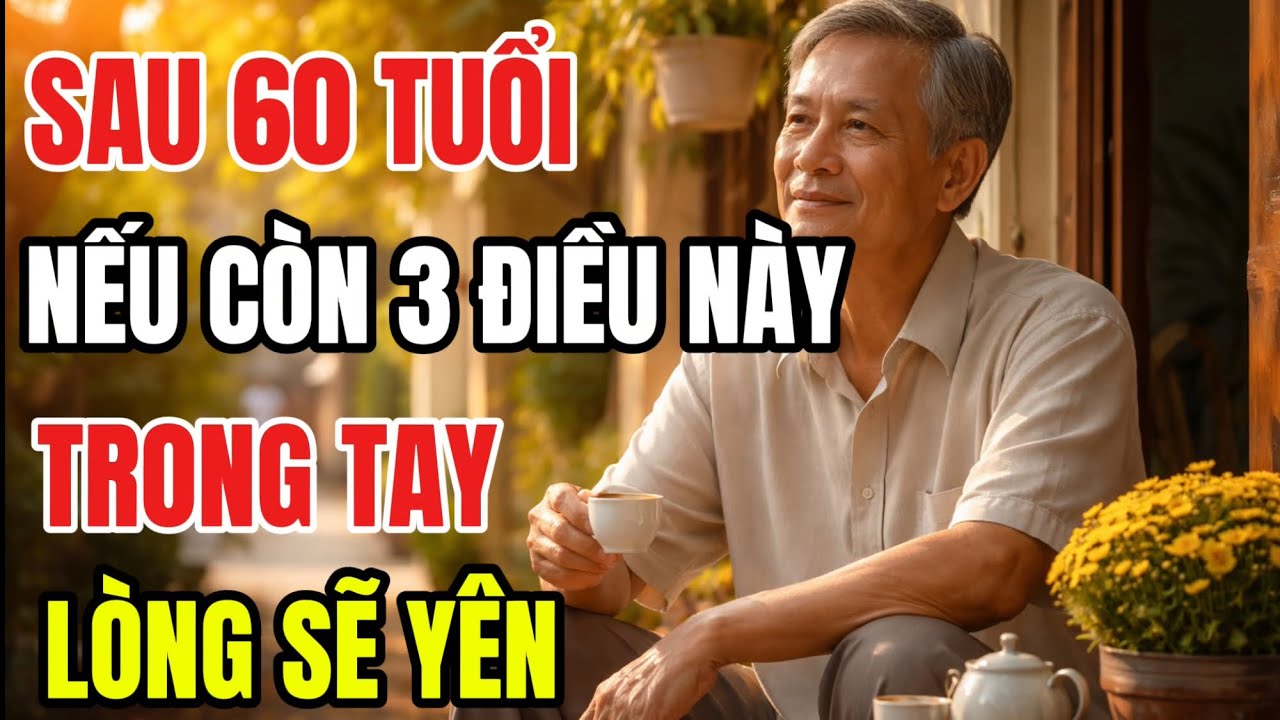 Sau 60 tuổi nếu còn 3 điều này trong tay lòng sẽ yên