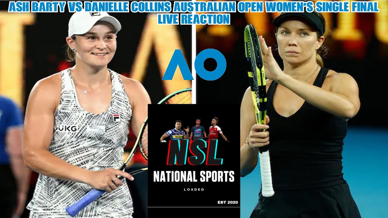 Ash Barty vs Danielle Collins Australian Open Womens single final live reaction (take 2)