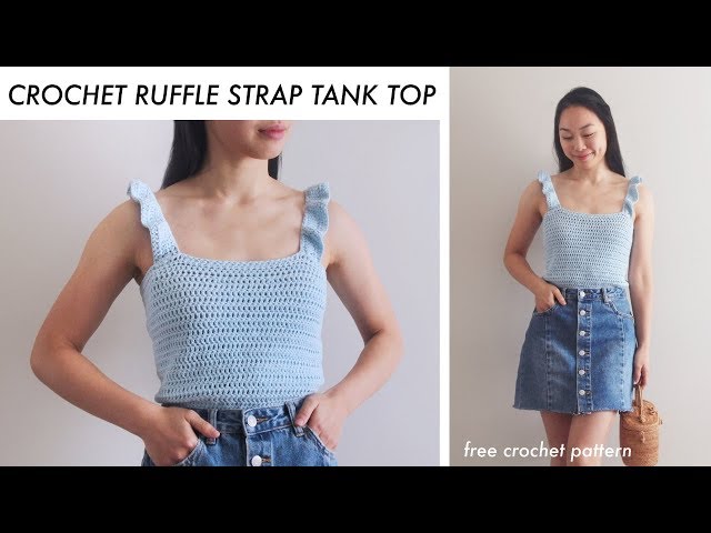 ruffle strap top