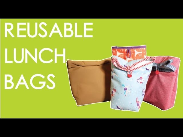 Craft: Easy Reusable Snack Bag - See Vanessa Craft