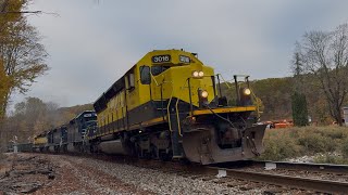Standard Cab Delight On The NYS&W | Pan Am Railways SD40-2’s on NYS&W SU-99!