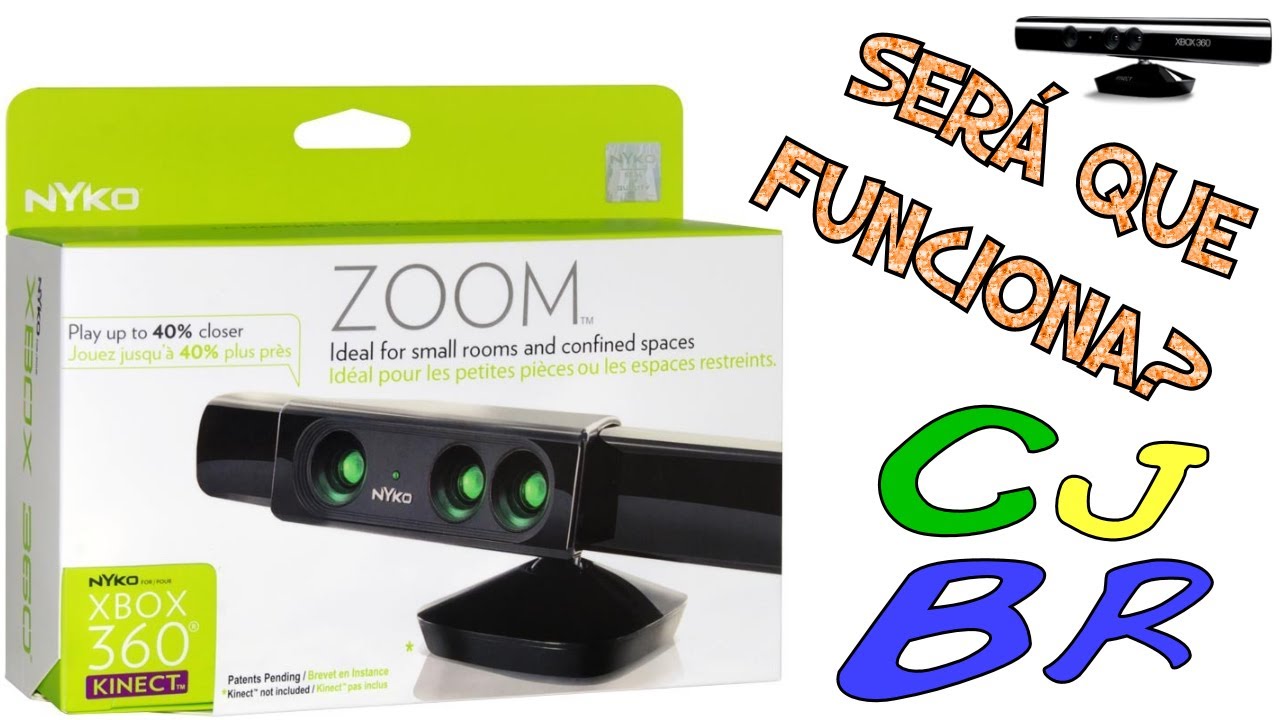 Nyko Zoom para o Kinect. Será que funciona?