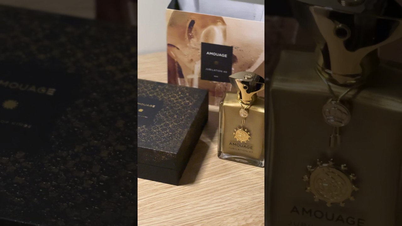 Unboxing the Gift of Kings - Amouage Jubilation 40 👑