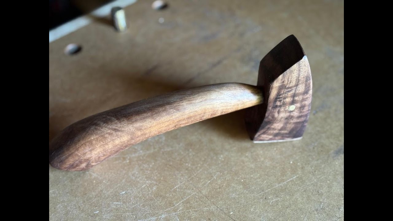 Making a woodworking assembly mallet - YouTube