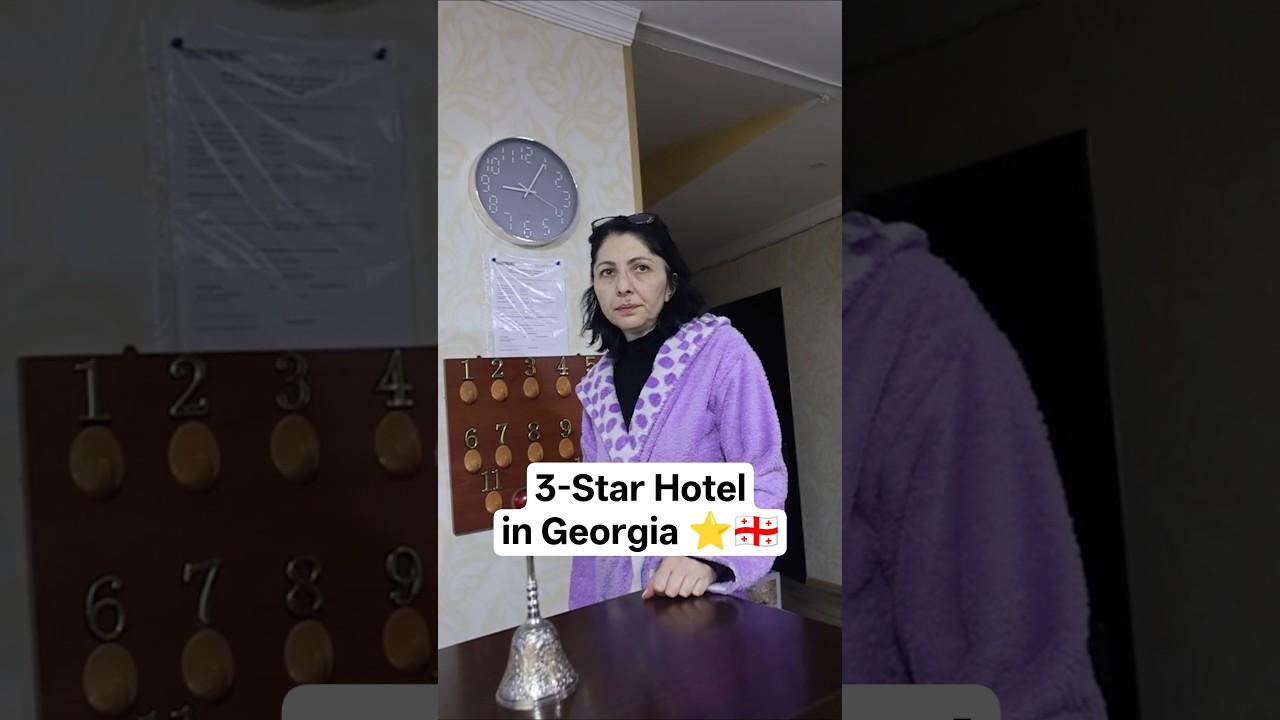 3-Star Hotel In Georgia ⭐🇬🇪