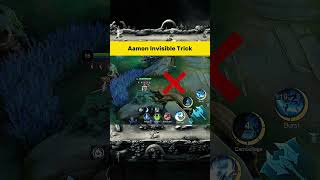 Aamon invisible tricks @MobileLegends5v5MOBA #mobilelegends #moba #mlbb #ml #mobilelegendsbangbang