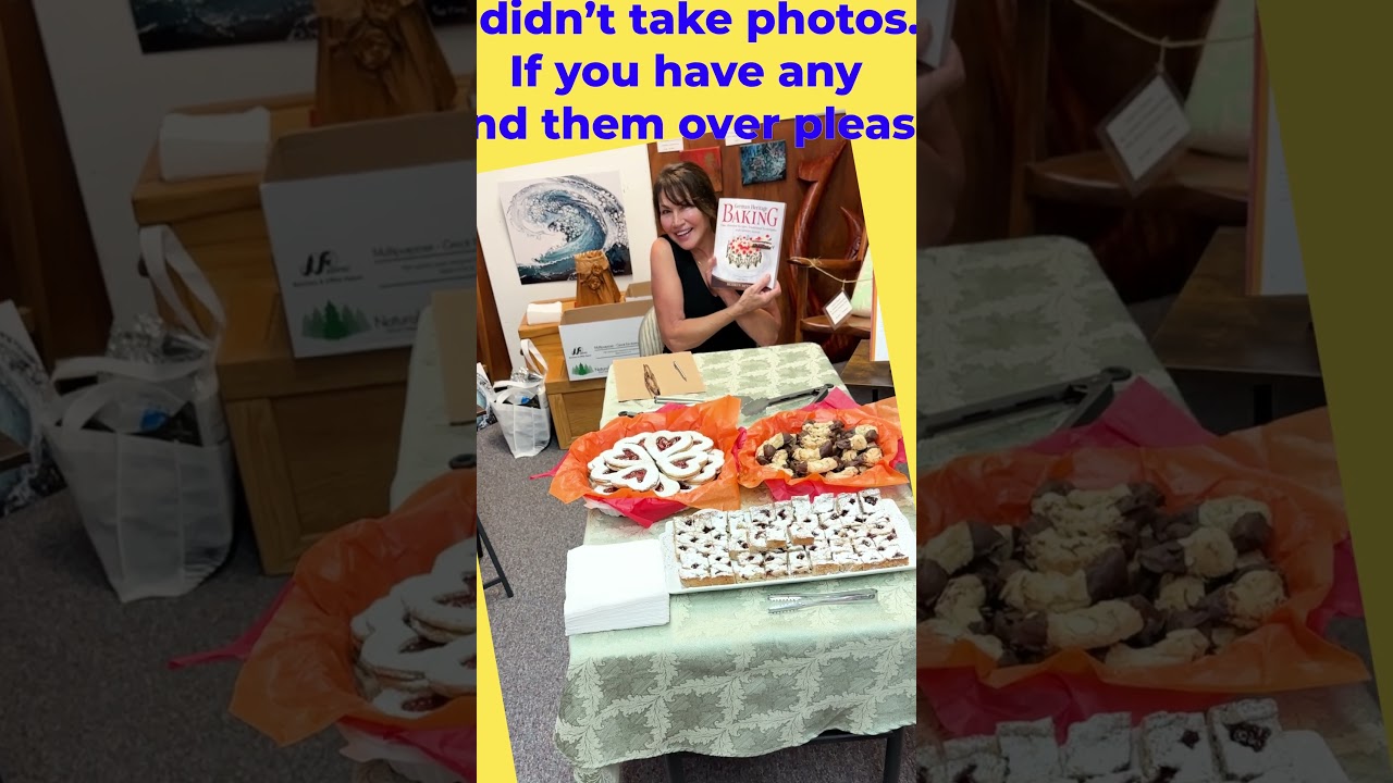 German Heritage Baking book signing. 