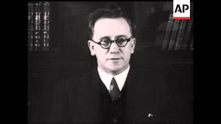 MR HERBERT MORRISON - NO SOUND