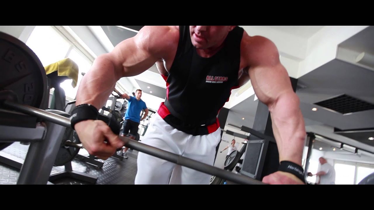 Tomáš Bureš - trénink zad 2013