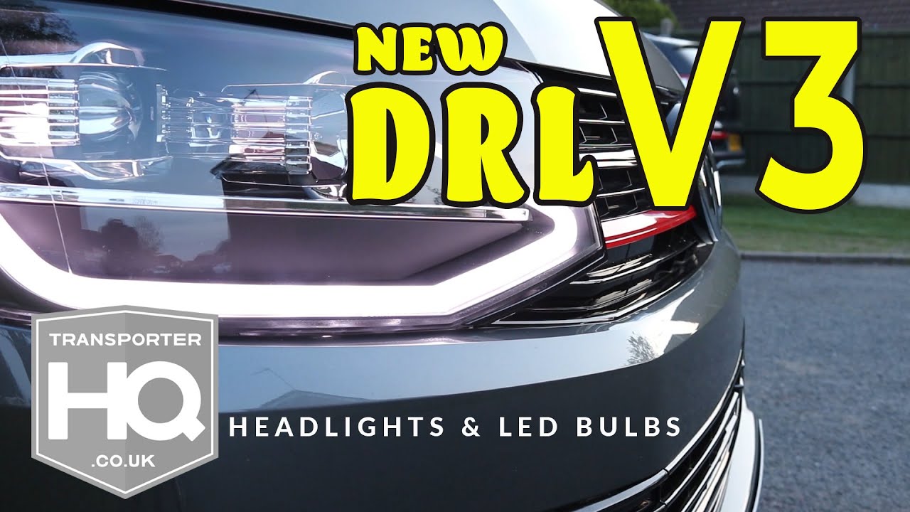 T6 Version 3 Drl Headlights Led Bulbs