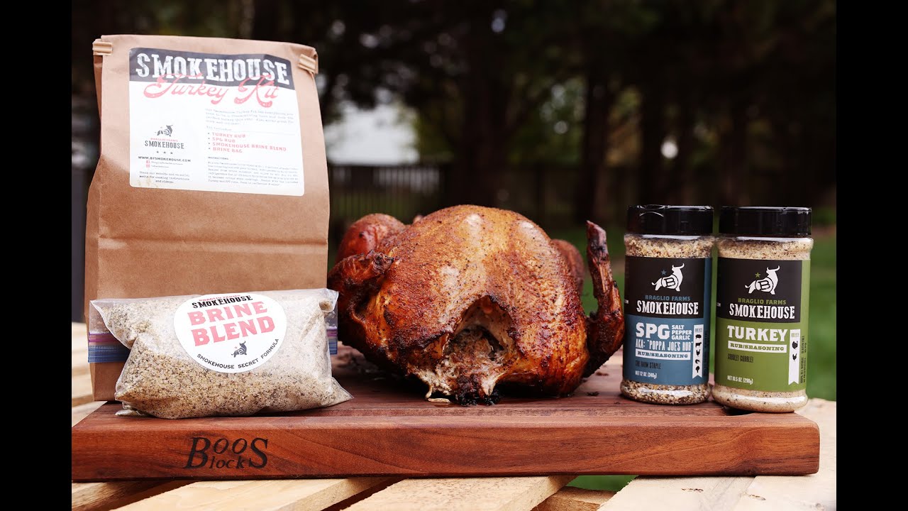 Braglio Smokehouse Turkey Brine and Seasoning Kit