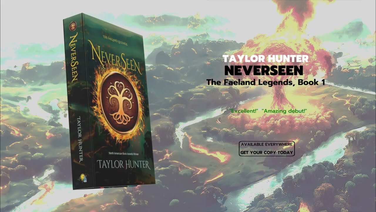 NeverSeen - Book 1 of the Faeland Legends epic fantasy series - Launch Video