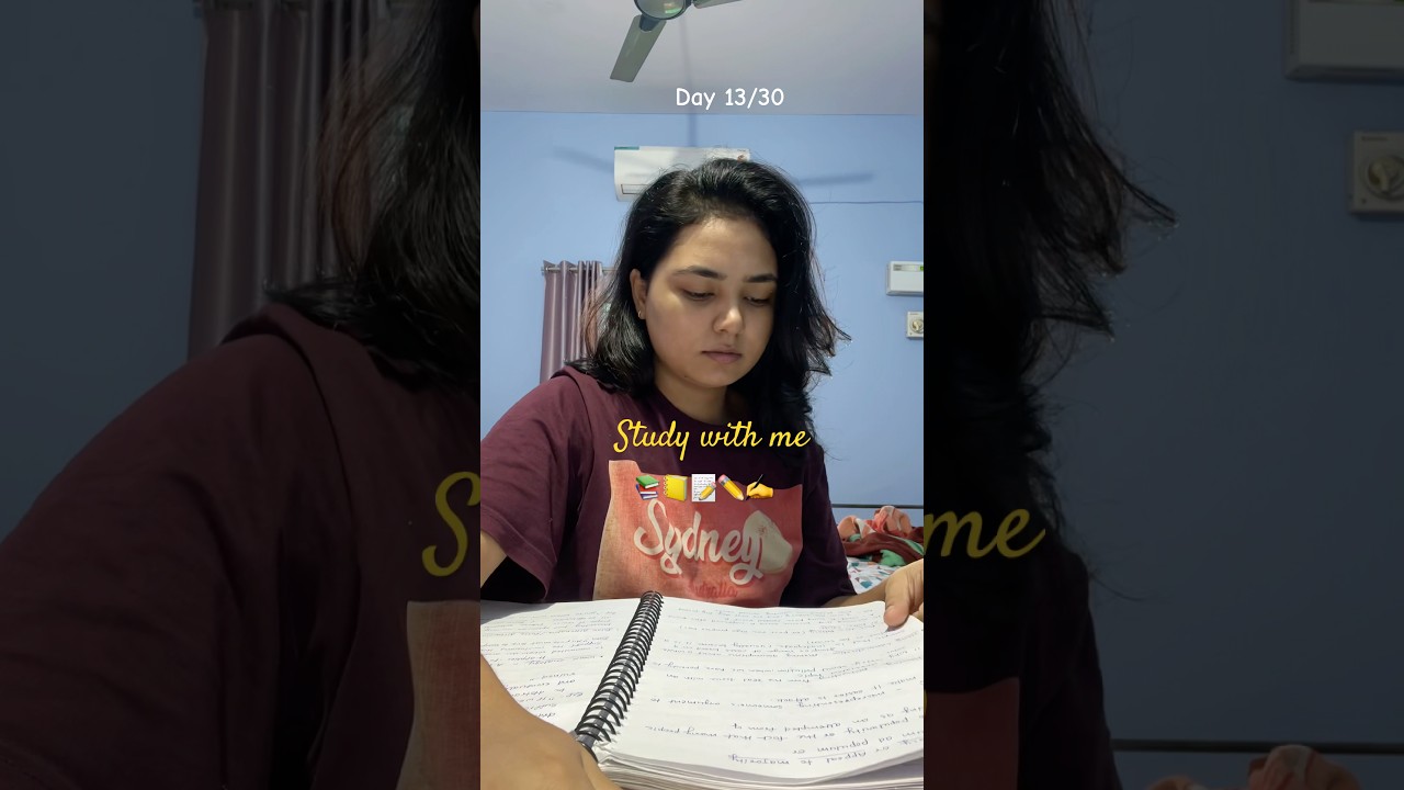 Study with me for exam📖📝 | UGC NET Examination | 