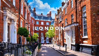 Most Expensive Streets of London | Kensington | London Walking Tour in 4K