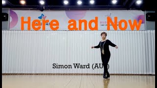 Here and Now Linedance demo Improver @ARADONG linedance #아라동 #ARADONG