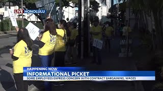 Oahu Care Facility staff demand better working conditions