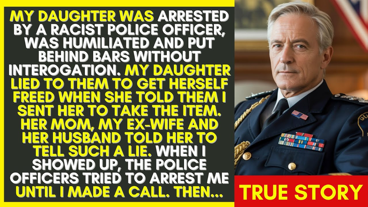 RACIST POLICE OFFICER ARRESTED MY DAUGHTER AND HUMILIATED HER. WHEN I SHOWED UP, HE...