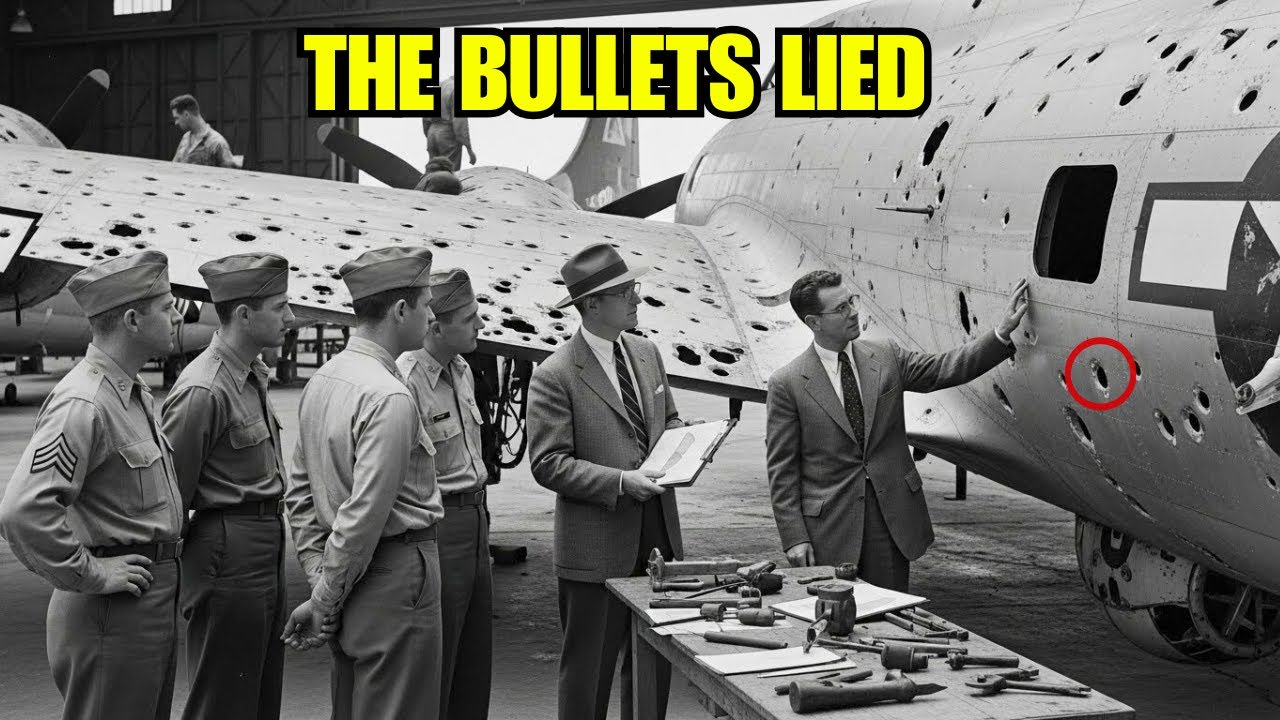 Как один гражданский статистик доказал, что бомбардировщики союзников бронировались не в тех местах.