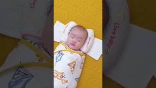 👶💤 Cozy Baby Sleep Support Pillow & Swaddle Combo 🌙 Cute Newborn Comfort Essentials 💖