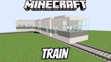 How to Build a Working train in Minecraft | Create Mod v0.5