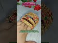 Stone kada 4 pc rs 400 sundernarri bangle short goldplated stonebangle