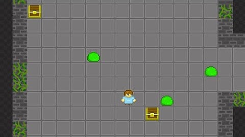 Simple Dungeon/Roguelike Game Made With C and OpenGL (Demo 1)
