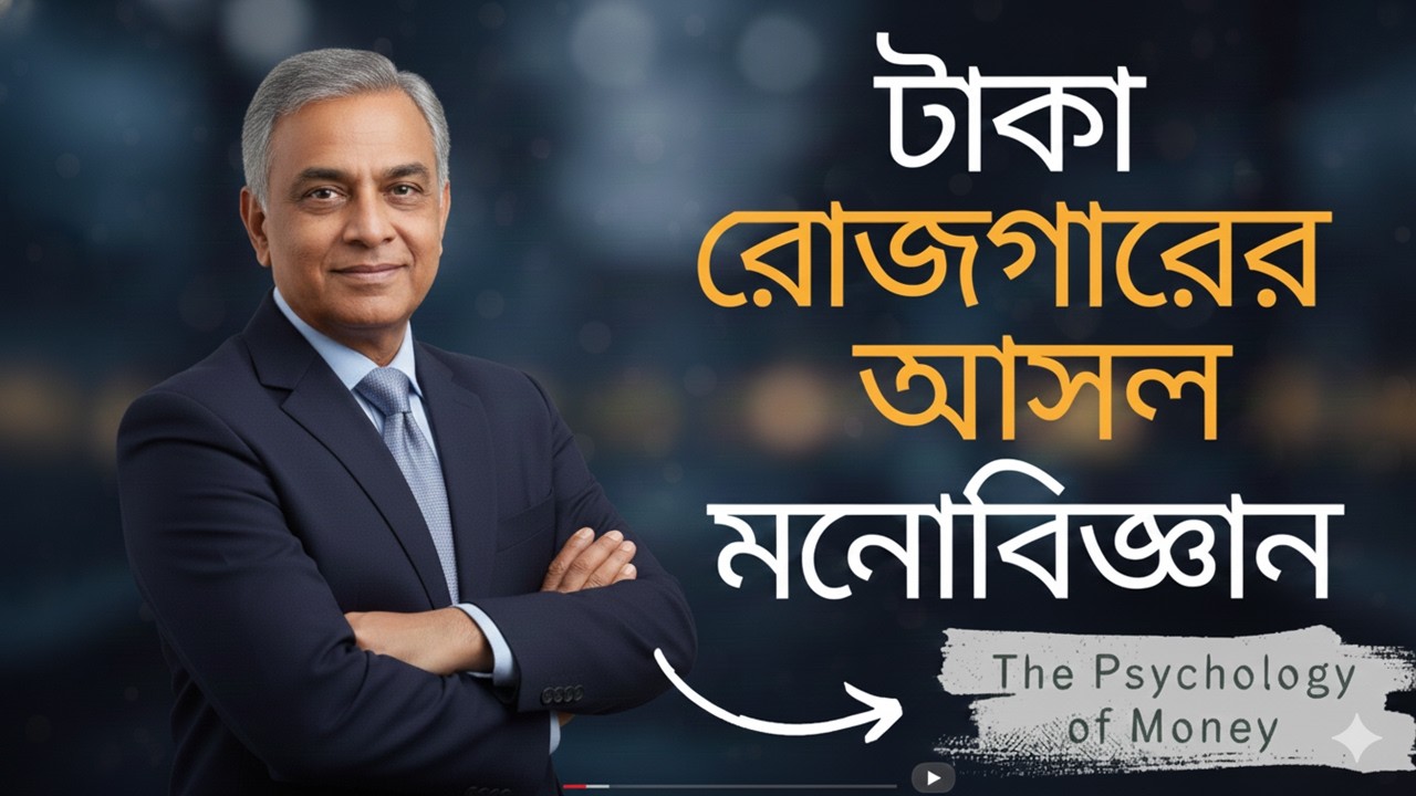 টাকা রোজগারের আসল মনোবিজ্ঞান | The Psychology of Money in Bangla  