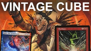 VINTAGE CUBE! Magic Online Final Fantasy Vintage Cube Draft #2. MTG