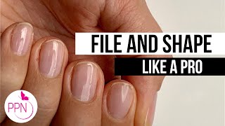 How to File and Shape Your Own Natural Nails screenshot 5