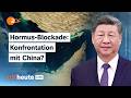 Straße von Hormus: Chinesischer Tanker von US-Marine zu Umkehr gezwungen? | ZDFheute live