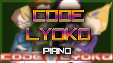Code Lyoko - Piano Tutorial