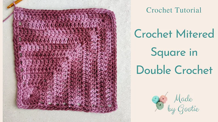 Learn to Crochet a Stunning Mitered Square