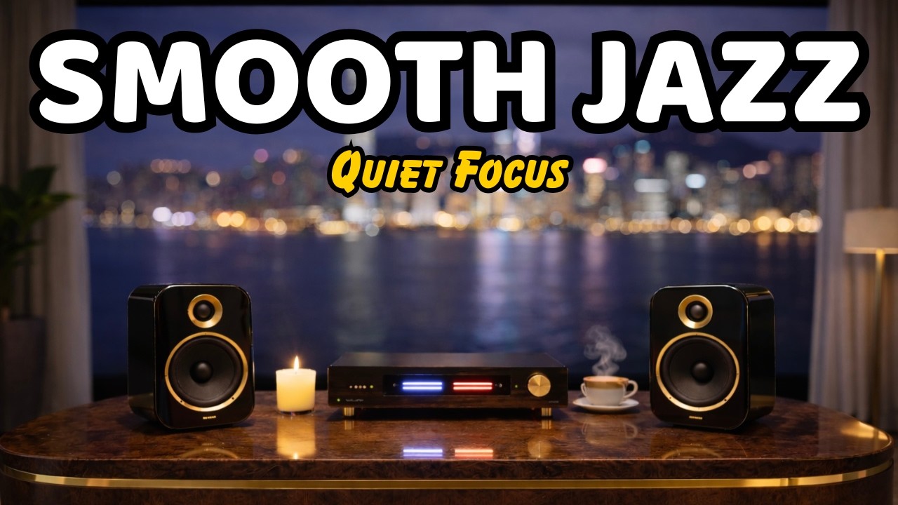 Smooth Jazz & Soul R&B instrumental – Late Night Jazz for Quiet Focus