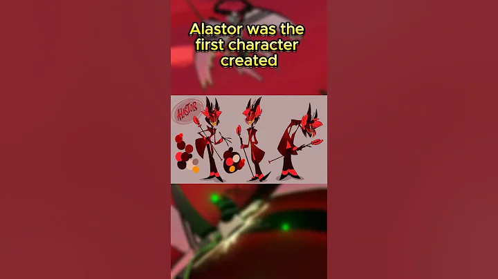 Alastor was the first character created for Hazbin Hotel