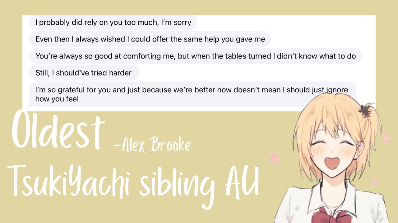 Who’s Older? || Yachi Angst - TsukiYachi sibling AU || Haikyuu text story || Karasuno Group Chat