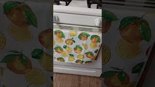 Lemon 🍋 kitchen towels at Dollar Tree!
