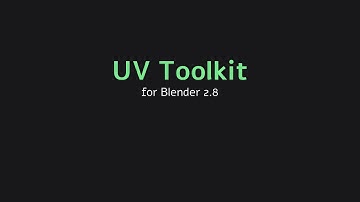 UV Toolkit for Blender 2.8x