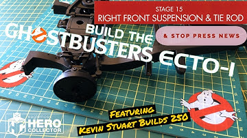 Build the Ghostbusters Ecto-1 - Stage 15. A 1/8 scale model movie car build by HeroCollector