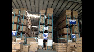 Factory Direct warehouse storage rack selective pallet racking system from Evergrows 2020
