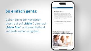 Die Nwzonline-App Reklamation
