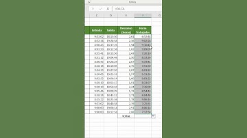 CONTROL de HORAS en EXCEL 🕐