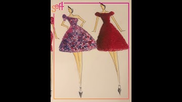 2-day LIVE Fashion Illustration workshop conducted by the designer Siddhi Mapxencar