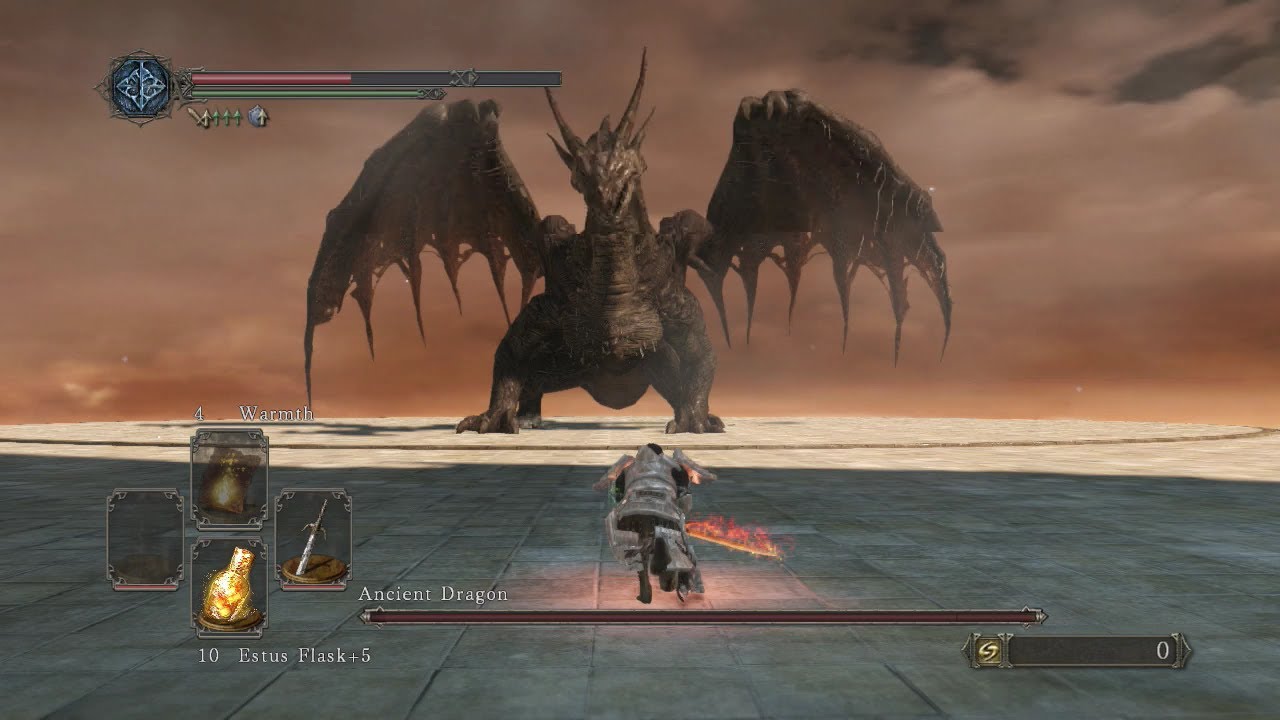 Dark Souls - Boss Fight - Ancient Dragon -