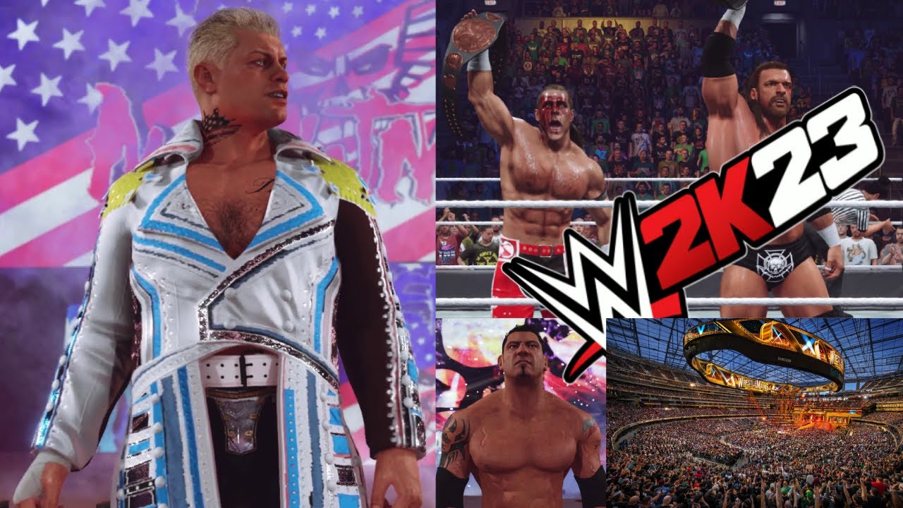 Official WWE2K23 Cody Rhodes vs WWE2k22 Mods. ( 2nd is Grix and the 3rd is  Joe Mashups) : r/WWEGames