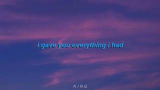 i gave you everything i had - eli (Lyrics español-inglés)