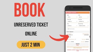 How To Book General Ticket UTS App In Tamil | Unreserved Ticket | Online | Tamil