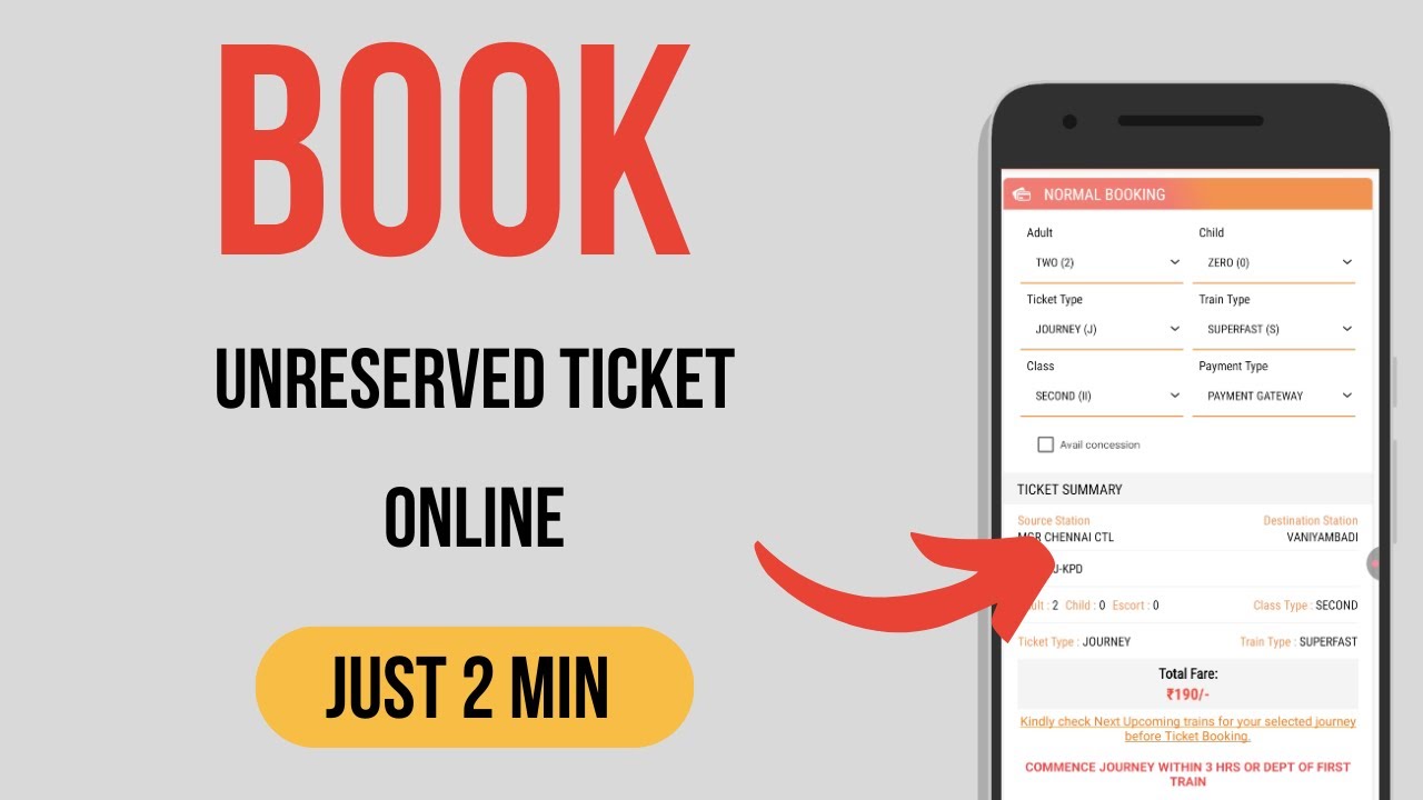 how-to-book-general-ticket-uts-app-in-tamil-unreserved-ticket