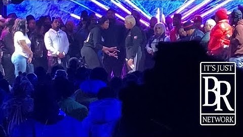 Ms Hustle shakes tbe building Snapping On Shooney Crazy Haymakers back to back! 🔥🔥🔥