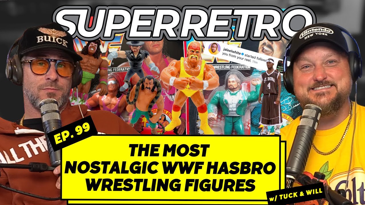 Most Nostalgic Hasbro Wrestling Figures, Konami Code, and Chain