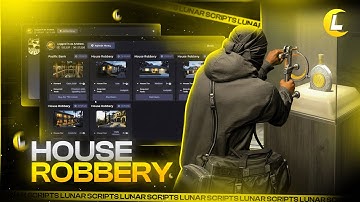 [QB/ESX] FIVEM HOUSE ROBBERY SCRIPT | CINEMATIC SHOWCASE | PAID